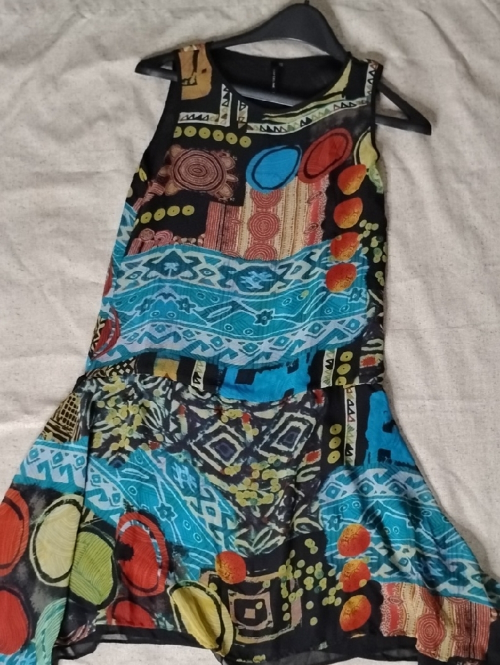 Kay Celine Bold Print Dress